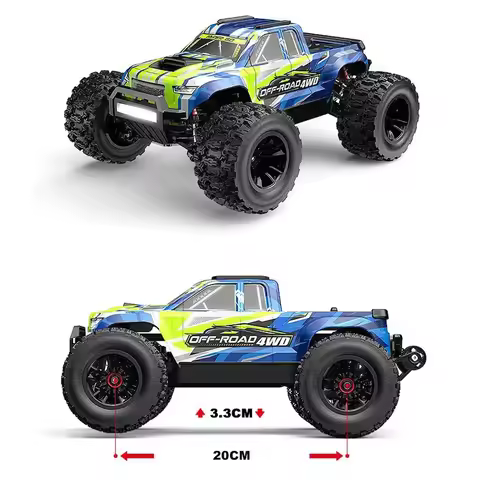 MJX Hyper Go 14208 1/14 4WD RC Car 75KM/H OR 65KM/H Brushless RC Racing Car Remote Control Cars Off-
