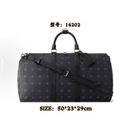 Keepall50 Large Capacity Business Travel Bag Men Women Handbag Shoulder Duffel Bag Duffel Bag Portab