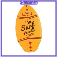 [CUTICATE] Skimboard Surf Board Wooden Skim Board Beach Sand Board for Teens Children
