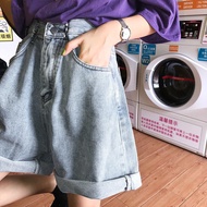 Denim shorts for women