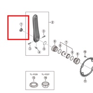 Shimano HOLLOWTECH II Crankset Crank Arm Fixing Bolt Y1P417000/Y1F811100/Y0J620000/Y1KS13000/Y1H6140