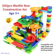 94pcs / 200pcs Marble Run Construction Set Compatible with Lego Duplo