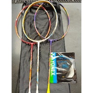HUNDRED FLUTTER S CONTROL / ZOOM / ATTACK ORIGINAL BADMINTON RACKET