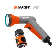 GARDENA ชุดหัวฉีดน้ำพร้อมข้อต่อแบบระบบหยุดน้ำ (18312-33)