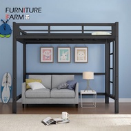 F&amp;F:Pricorn Loft Single Size Metal Bed Frame / Katil Besi/ Bed frame / Double Decker Bed/ Katil Single/ Pricorn