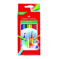 Faber Castell ดินสอสีไม้ TRI COLOR 12 สี ด้ามยาว #115853