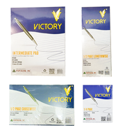 10pads Victory Intermediate Pad Paper/lengthwise/crosswise/ 1/4page