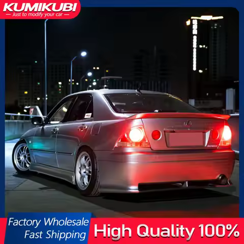 Ducktail Spoiler for Lexus IS300 IS200 Toyota Altezza 1998-2005 Modified TRD Style Carbon Fiber Rear