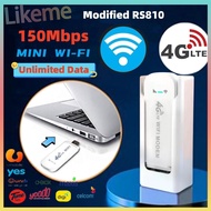 RS810 Modified Moderm WIFI SIM Card Pocket WIFI Modem SIM Card Portable WIFI Unlimited Data Unlocked