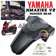 [ HUGGER REAR ] YAMAHA NMAX155 NMAX V2 TAYAR TYRE COVER INNER MUDGUARD BELAKANG FENDER SPLASH GUARD 