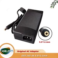 Original GVE GM85-240400-F AC Adapter Charger 24V 4A  96W 5.5*2.1mm Adaptor Power Supply