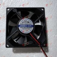 JAMICON JF0825B1UR-R DC 12V 0.37A 80x80x25mm 2-Wire Server Cooling Fan