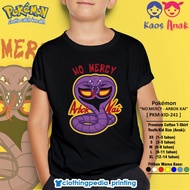 Pokemon Children's T-Shirt Arbok Cobra Kai No Mercy Logo Parody Kid T-Shirt
