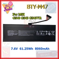 7.6V 8060mAh BTY-M47 Laptop Battery for MSI GS40 GS43 GS43VR 6RE GS40 6QE 2ICP5/73/95-2 MS-14A3 MS-1