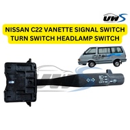 NISSAN C22 VANETTE SIGNAL SWITCH TURN SWITCH HEADLAMP SWITCH
