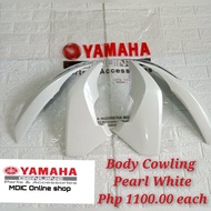 BODY COWLING PEARL WHITE AEROX  V1,Yamaha Genuine Parts