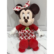 Minnie Mouse Plushie Doll Special Apple Edition Disney Store