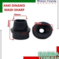 KAKI KARET DINAMO MESIN CUCI WASH SHARP 2 TABUNG | SEAL MODEL OVAL |