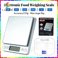 Electronic Food Weighing Scale Kitchen Weighing Scale LCD Mini Digital Scale