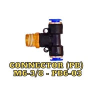 CONNECTOR (PB) M6 - 3/8 - PB6-03