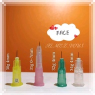 (LOOSE 1PCS) 32g 4mm / 30g 4mm / 34g4mm / 34g 1.5mm/ 34g 2.5mm / 30g 13mm 32g6mm black head remove t