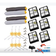 Suitable for iRobot iRobot Sweeping Robot Accessories Roller Brush Side Brush Filter Mesh 800/900 Se