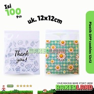 Opp Plastic 12x12 Patterned Opp Plastic/ Opp Plastic/ Thick Opp Plastic/ Bakery Opp Plastic/