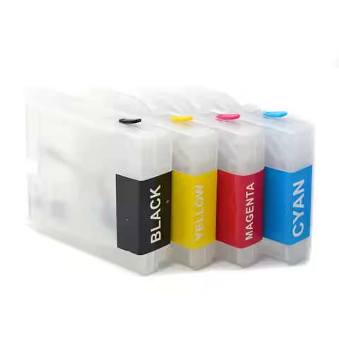 LC37 LC51 LC57 LC960 LC1000 LC10 Empty Refill Ink Cartridge for Brother DCP-130C DCP-135C DCP-155C D