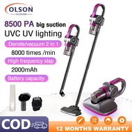 8in1 Cordless dust Mite Vacuum Cleaner 99999pa Mop Vacuum UV99.9% Mite Remover Bed Mattress Vacuum C