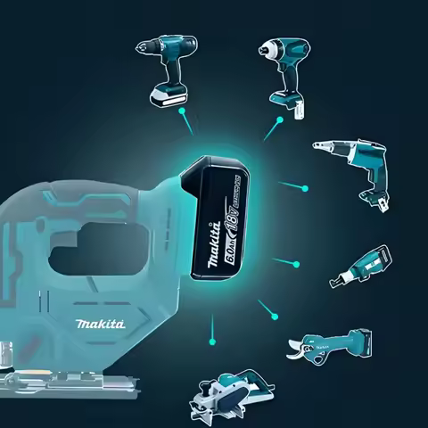 Original makita Replaceable 9Ah/6Ah/5Ah Lithium-ion, BL1860B18v battery Rechargeable Power Tool maki