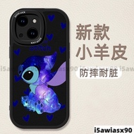 Starry Sky Dizai Lambskin Anti-Phone Case Apple iPhone16 15 14 13 12mini 11 Promax XR XS