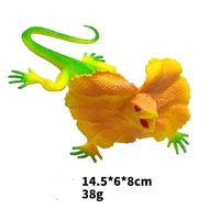 Komodo Lizard rubber - reptile toys - display tokek lizard figure iguana - miniature chameleon Komod