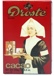 โดรสเต้โกโก้พาวเดอร์ โกโก้แท้ 100% โกโก้นางพยาบาล  - Droste glutenfree cocoa powder for chocolate drink and pastry 250g