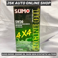 SUMO DIESEL ENGINE OIL 5W30 SEMI SYNTHETIC 6/1LITERS