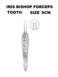 IRIS BISHOP TWEEZER / IRIS BISHOP FORCEPS / EYE TWEEZER FINE TOOTH & NON-TOOTH 8.5 CM