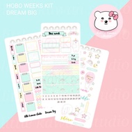 LKS  - Hobonichi Weeks | Planner Sticker| Dream Big