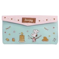 PEANUTS Snoopy 史努比 日版 信封造型 口罩 收納袋 口罩袋 戶外 便攜 儲物袋 抗菌 分隔式 史奴比 史諾比 (廚師)