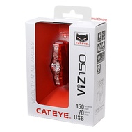 Cateye ViZ150 Hyperflash Rear light for bicycle, trifolds eg Brompton, Aceoffix, Pikes, 3Sixty