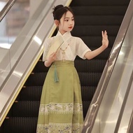 2026 Fashion 2026 Children's Pony Skirt Girls Chinese Style Daily Children's Hanfu Antique Female Su