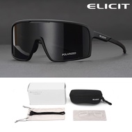 [ELICIT] Sports Sunglasses for Men Women HD Photochromic Lens UV Protection Anti Glare Running Cycli