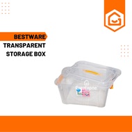 READY STOCK BESTWARE TRANSPARENT STORAGE BOX 40L 9933/ 16L 9932