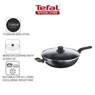 Tefal Cook Easy Range Wok Pan, Chinese Wok 28cm/32cm/36cm