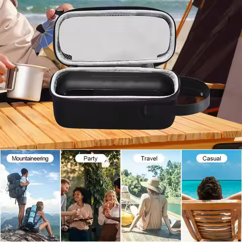 EVA Hard Case for JBL TUNER 2 FM/FLIP ESSENTIAL 2 peaker Carrying Case Storage Bag Anti-scratch Prot