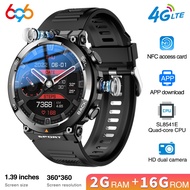 2024  Men 4G LTE Smartwatch HD Dual Camera GPS Video Call WIFI Waterproof NFC APP Download Sports Fitness Women Smart Watch H10