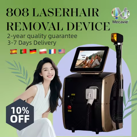 Professional 4-wavelength Diode Laser Hair Removal Machine For Women And Men, For Permanent Hair Rem