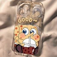 Fancy Tpu Spongebob Drink Tea Milk Fashion Case Infinix 60 Pro Plus Smart 9 Note 50 Pro 5G Smart 10 