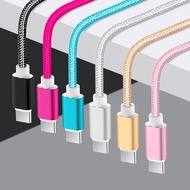 3M Type C Cable Fast Charging Kabel Pengecasan Telefon Bimbit 2A Charge Wayar Telefon Cable Kabel Usb Telefon Bimbit 2m 1m 2A Flex Rope Fast Charge Data Cables Kabel Cas Usb C for Android Mobile Phone for Samsung/Huawei/Xiaomi/Vivo/Oppo
