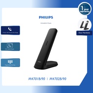 Philips Cordless phone with Handsfree Speaker 14hr talk time on 1 charge Programmable hot keys Block unwanted callers