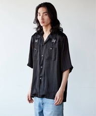 JS/NEEDLES SMU S/S Cowboy One-Up Shirt/短襯衫/黑色(001)/L