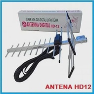 ANTENA TV DIGITAL PF HD-12 DAN PF HD-18 +KABEL OUTDOOR